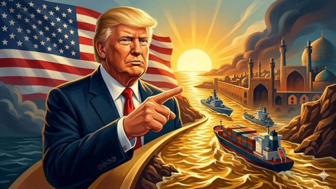 Amerika Serikat Blokade Selat Hormuz