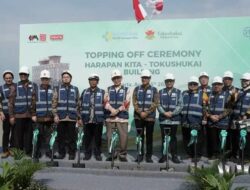RSJPD Harapan Kita – Tokushukai Capai Topping Off, PTPP Hadirkan Smart Hospital Berteknologi Tinggi