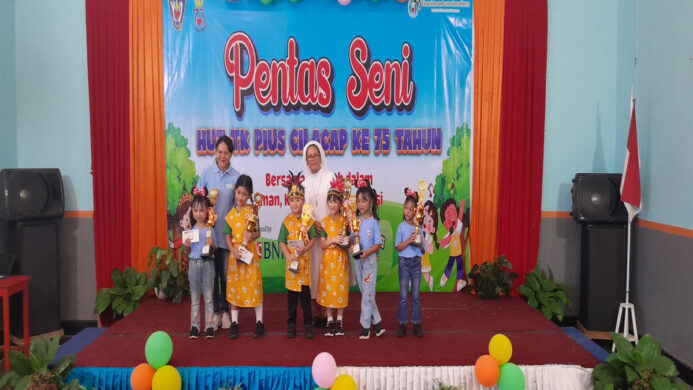 Pentas Seni dalam rangka memperingati HUT TK Pius Cilacap, Jumat, 17 April 2026