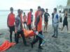 Seorang pemancing yang jatuh di Pantai Lampon Kebumen ditemukan pada Minggu (26/4) sore.