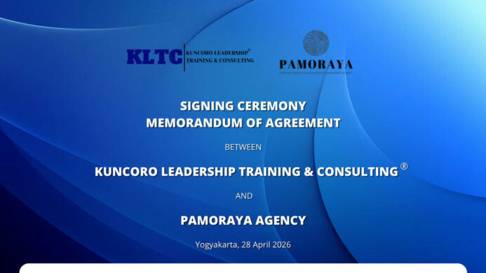 KLTC MoA dengan Pamoraya Agency Satukan Leadership dan Personal Branding SDM