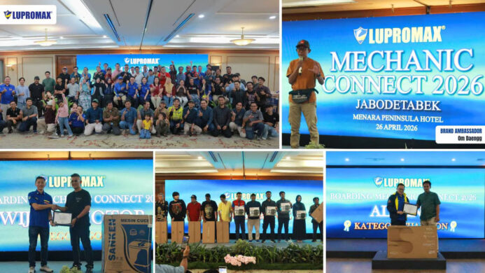 Lupromax Mechanic Connect 2026 Jabodetabek Bangun Relasi dan Apresiasi Mitra Bengkel