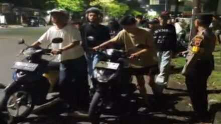 Hendak Lakukan Aksi Balap Liar, Polresta Cilacap Ciduk Sejumlah Remaja
