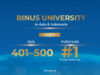 BINUS University Kembali Jadi PTS Nomor 1 di Indonesia versi THE Asia University Rankings 2026