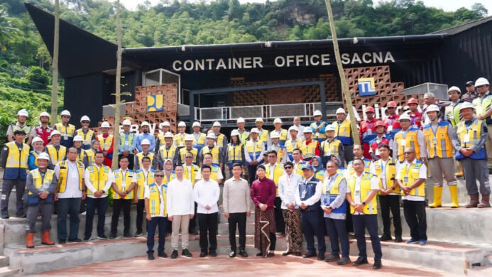 Kunjungan Wapres RI ke Proyek Bendungan Bagong PTPP Percepat Pembangunan untuk Dukung Ketahanan Air dan Pangan