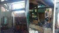 Masak Air Ditinggal Pergi, Rumah Nenek di Kedungreja Dilalap Api