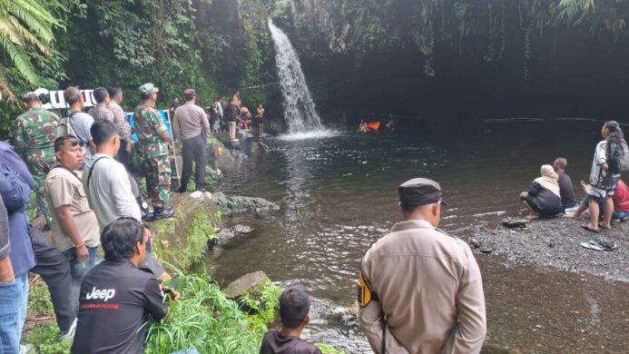 Seorang Santriwati asal Majenang Ditemukan Meninggal di Curug Kanesia Baturraden Banyumas