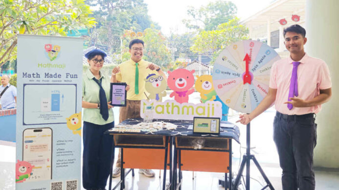 Mathmaji aplikasi pembelajaran matematika global bergaya Jepang meraih respons positif di Mid Term Fair Indonesia