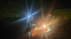 SAR Gabungan Evakuasi Jasad Korban Kecelakaan Motor Terjun ke Sungai di Kebumen