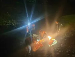 SAR Gabungan Evakuasi Jasad Korban Kecelakaan Motor Terjun ke Sungai di Kebumen