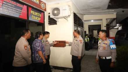 Kapolresta Cilacap Kunker ke Polsek Distrik Majenang