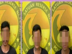 Modus Tanam Sabu di Sawah, Tiga Pengedar Dibekuk Satresnarkoba Polresta Cilacap