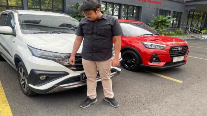 Barang bukti daihatsu terios yang digelapkan pelaku diamankan Polresta Banyumas
