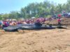 Seekor hiu tutul terdampar di Pantai Banjarsari, Nusawungu, Cilacap dievakuasi dan dikubur, Sabtu, 23 Mei 2026