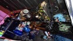 Gas Bocor, Sebuah Warung di Gandrungmangu Cilacap Terbakar