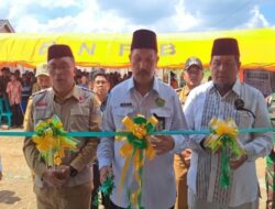 Peresmian Musala Nuruzzakah di Huntara Majenang oleh Baznas dan Kemenag Cilacap
