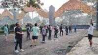 Pererat Kebersamaan, Manajemen BRI Region 6 Gelar Jogging Bersama di Kawasan TMII