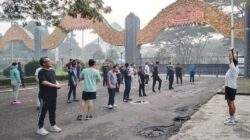 Pererat Kebersamaan, Manajemen BRI Region 6 Gelar Jogging Bersama di Kawasan TMII