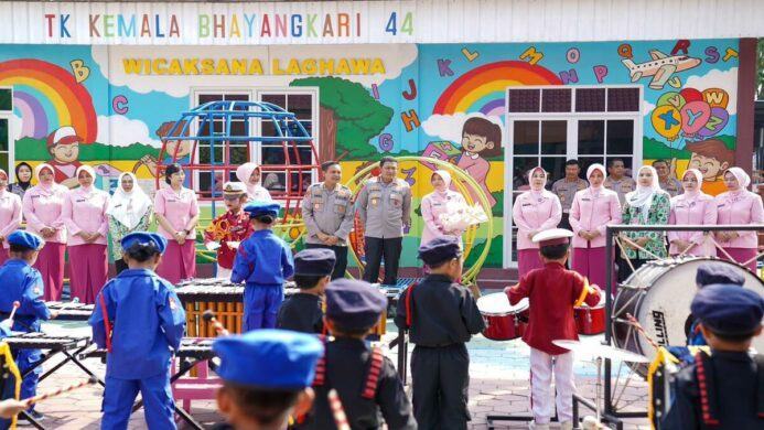 Perkuat Pelayanan dan Pendidikan, Kapolda Jateng Groundbreaking Gedung BPKB serta Resmikan Renovasi TK Bhayangkari Di Kudus