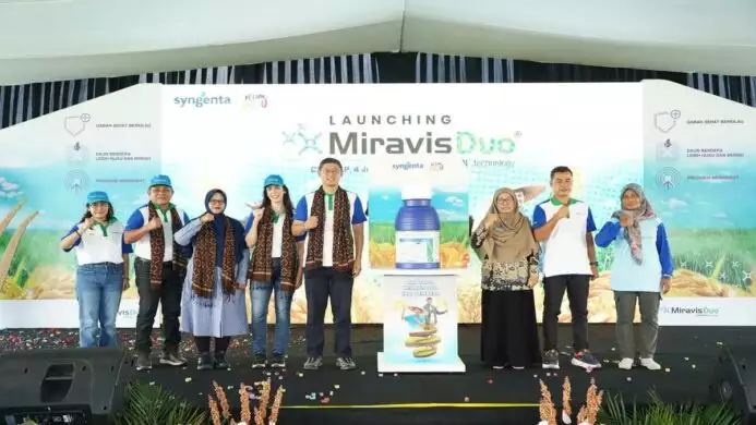 Syngenta Indonesia secara resmi meluncurkan MIRAVIS Duo® untuk padi di Cilacap