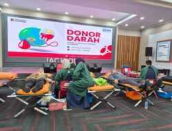 Antusiasme Tinggi, Pekerja BRI Region 6 dan Unit Kerja Supervisi Ikuti Kegiatan Donor Darah