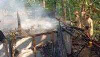 Tempat Usaha Kelapa Kopra di Gandrungmangu Cilacap Terbakar