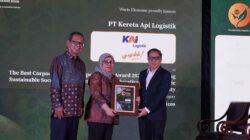 Komitmen Terhadap Keberlanjutan, KAI Logistik Raih Indonesia CSR Awards 2026