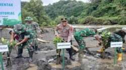 Kapolsek Adipala dan Forkopimda Tanam Mangrove di Gunung Selok