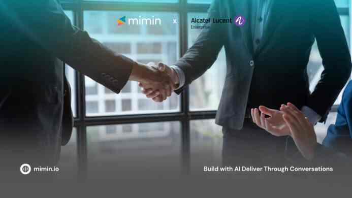 Kemitraan Strategis Mimin dengan Alcatel Lucent Enterprise