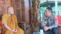 Kapolsek Adipala Perkuat Sinergi dengan Tokoh Agama Buddha