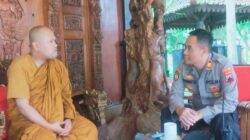 Kapolsek Adipala Perkuat Sinergi dengan Tokoh Agama Buddha