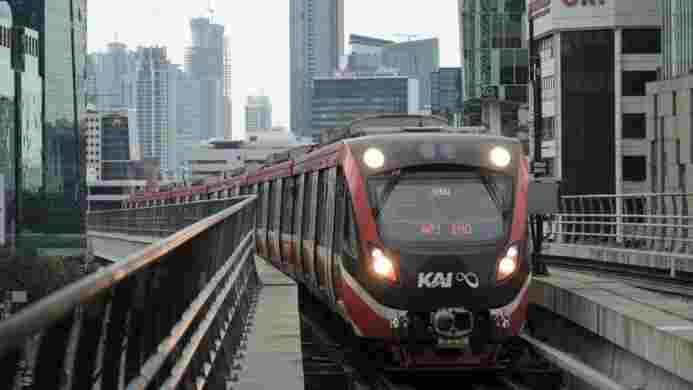 KAI Sesuaikan Jadwal LRT Jabodebek