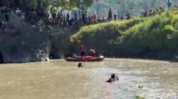 H2 Pencarian Anak Tenggelam di Sungai Pemali Tegal Belum Ditemukan