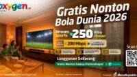 Oxygen.id Luncurkan Paket Stream Sport 200Mbps dan Gratis Nonton Piala Dunia