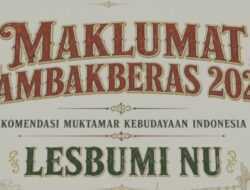 Dari Tambakberas untuk Indonesia: Muktamar Kebudayaan LESBUMI Lahirkan Maklumat 2026, Ajak Kembali ke Akar