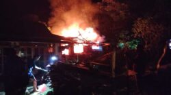 Sebuah Rumah di Cisalak Wanareja Cilacap Terbakar