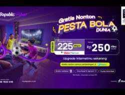 MyRepublic Fiber Hadirkan Akses Gratis Nonton Piala Dunia 2026 untuk Pelanggan