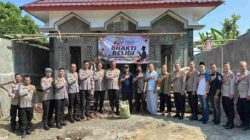 Dukung Pembangunan Musala, Polresta Cilacap Salurkan Bantuan Semen