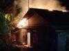 Sebuah rumah di Desa Pegadingan RT 02 RW 01 Kecamatan Cipari Kabupaten Cilacap terbakar