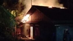 Sebuah Rumah di Pegadingan Cipari Cilacap Terbakar