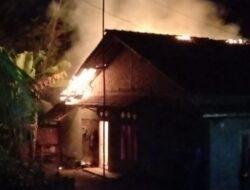 Sebuah Rumah di Pegadingan Cipari Cilacap Terbakar