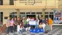 BRI Region 6 Salurkan 200 Paket Sembako Melalui Program CSR kepada Jemaat Gereja St. Paskalis
