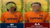 Edarkan Obat Terlarang, Polresta Cilacap Tangkap Dua Tersangka