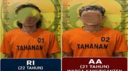 Edarkan Obat Terlarang, Polresta Cilacap Tangkap Dua Tersangka