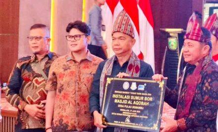 Kolaborasi SUCOFINDO–ABPEDNAS Hadirkan Akses Air Bersih bagi Desa Pulau Semambu