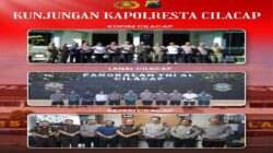 Kapolresta Cilacap Kunjungi Kodim 0703 Cilacap, Lanal Cilacap, dan Kejaksaan Negeri Cilacap