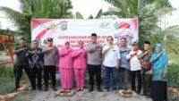 Holding Perkebunan Nusantara Perkuat Akses Air Bersih, PTPN IV PalmCo dan Polres Langkat Bangun Sumur Bor bagi Masyarakat