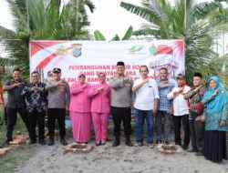 Holding Perkebunan Nusantara Perkuat Akses Air Bersih, PTPN IV PalmCo dan Polres Langkat Bangun Sumur Bor bagi Masyarakat