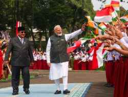Prabowo Sambut PM Narendra Modi di Istana Merdeka, Tegaskan Eratnya Hubungan Indonesia-India