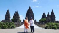 Prabowo dan PM Modi Tegaskan Ikatan Peradaban Indonesia-India di Candi Prambanan